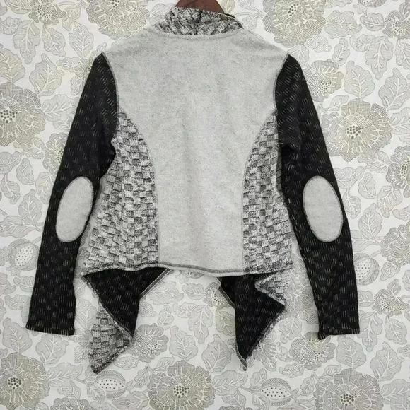 Anthropologie Saturday Sunday Open Front Knit Cardigan Sweater Waterfall Womens - Picture 2 of 6